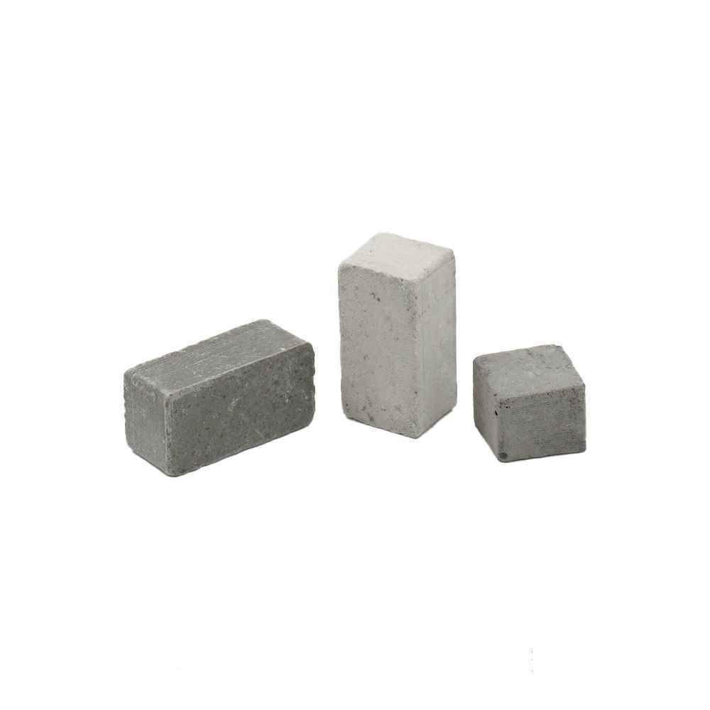 طوب مضغوط رمادی مقاس 1/24، 500 قطعة ESHEL