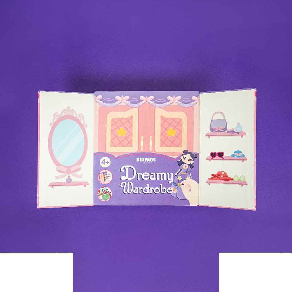 لعبة KidFans Dream Closet التعلیمیة، الرمز 2415 | تصمیم وتزیین الملابس بالأکالیل