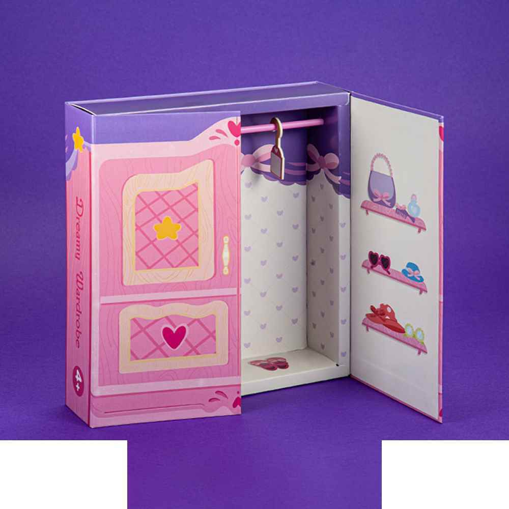 لعبة KidFans Dream Closet التعلیمیة، الرمز 2415 | تصمیم وتزیین الملابس بالأکالیل